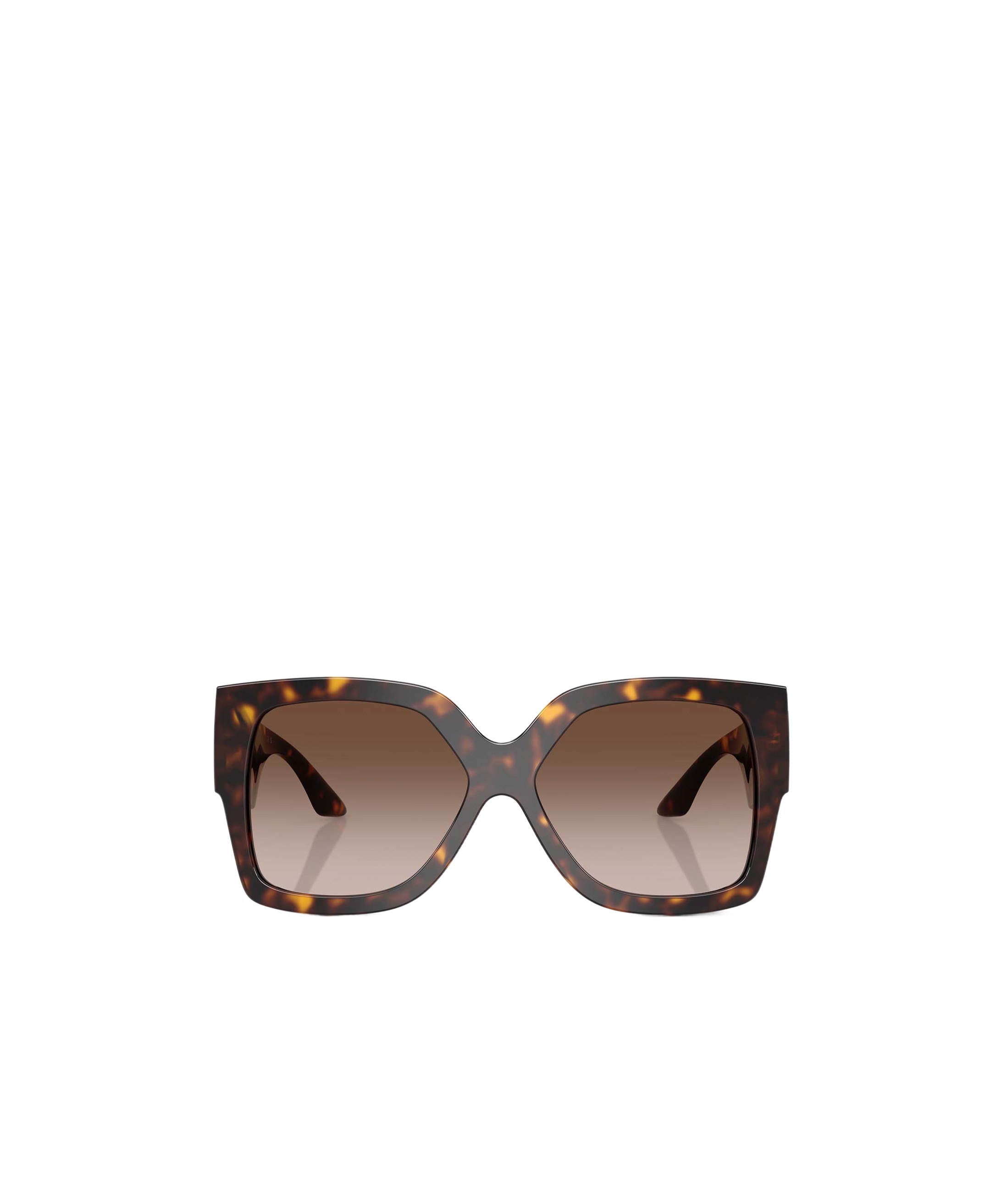 Versace Logo Sunglasses In Brown