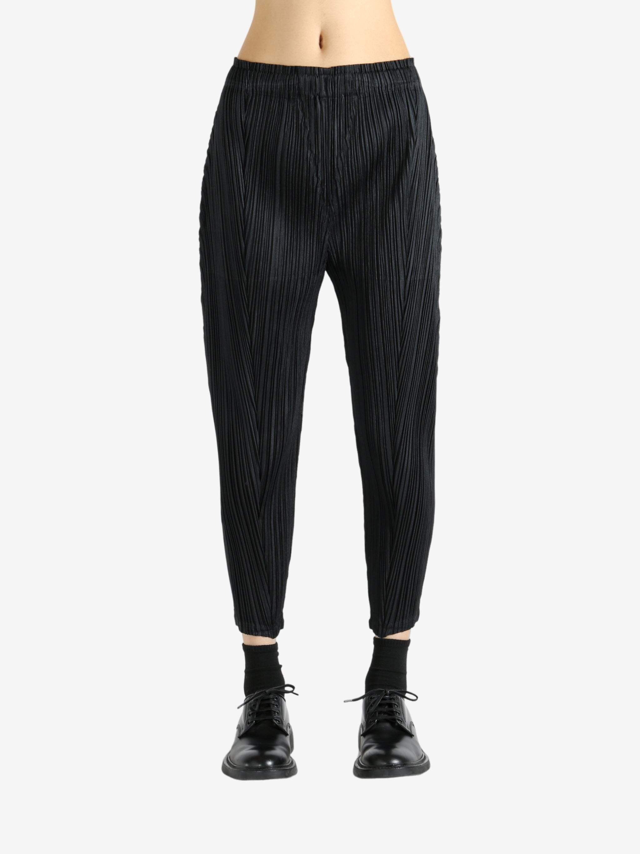 Issey Miyake Thicker Bottoms 2 In Black