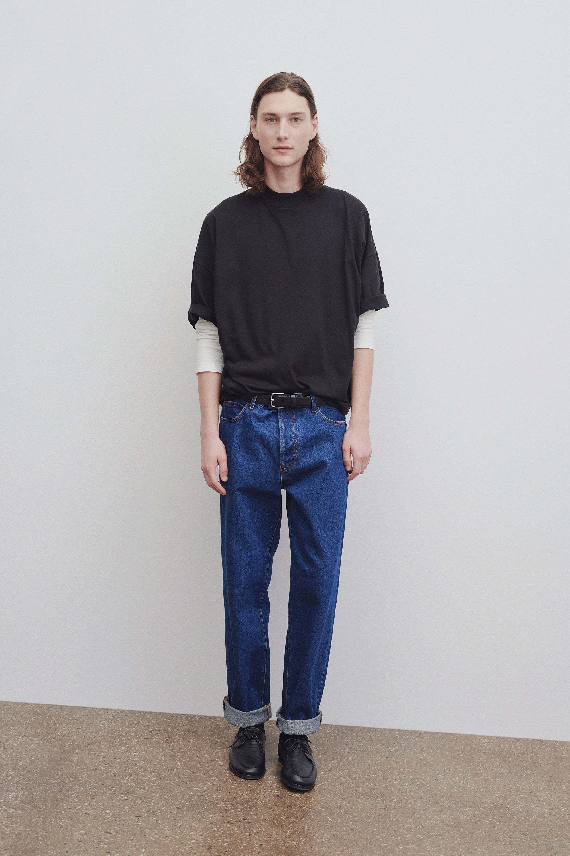 The Row Logo Jeans In Blue