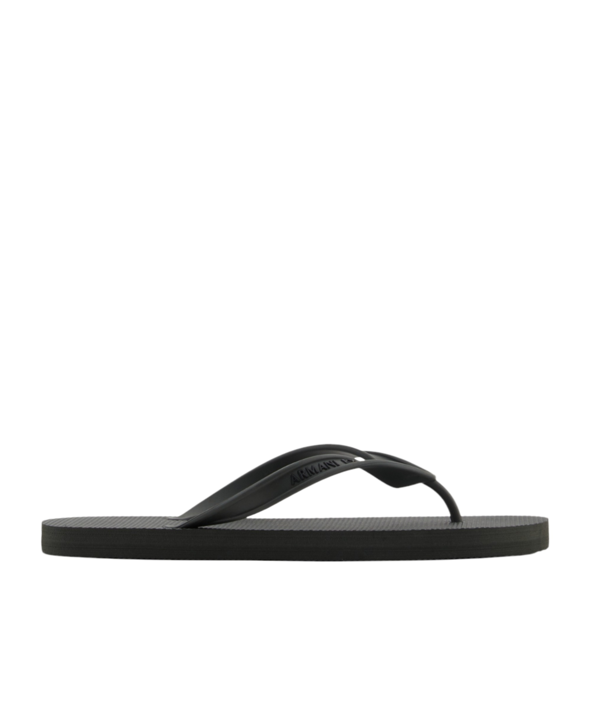 Armani Exchange Round Toe Flip Flops
