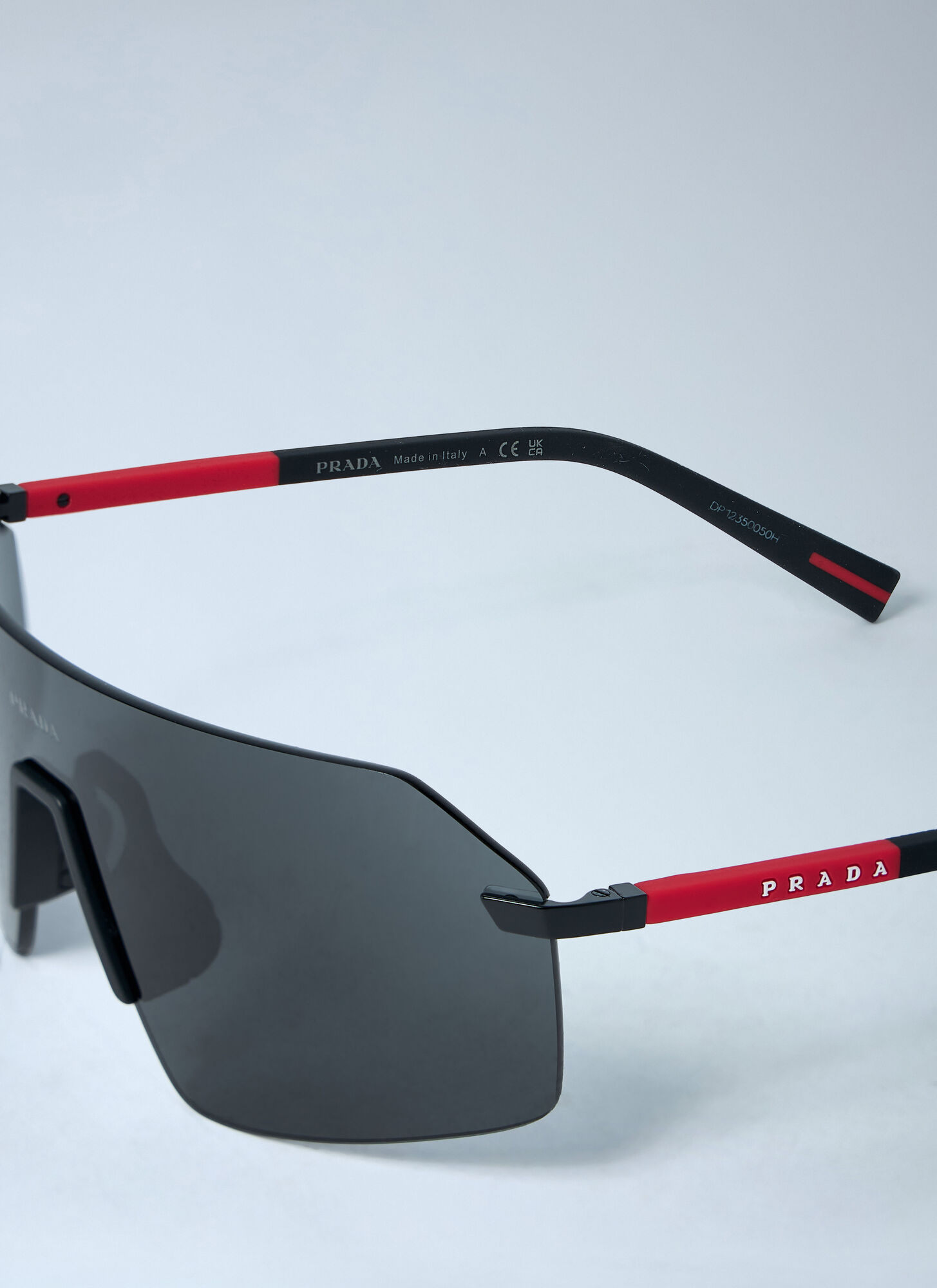 Prada Shield Sunglasses In Blue