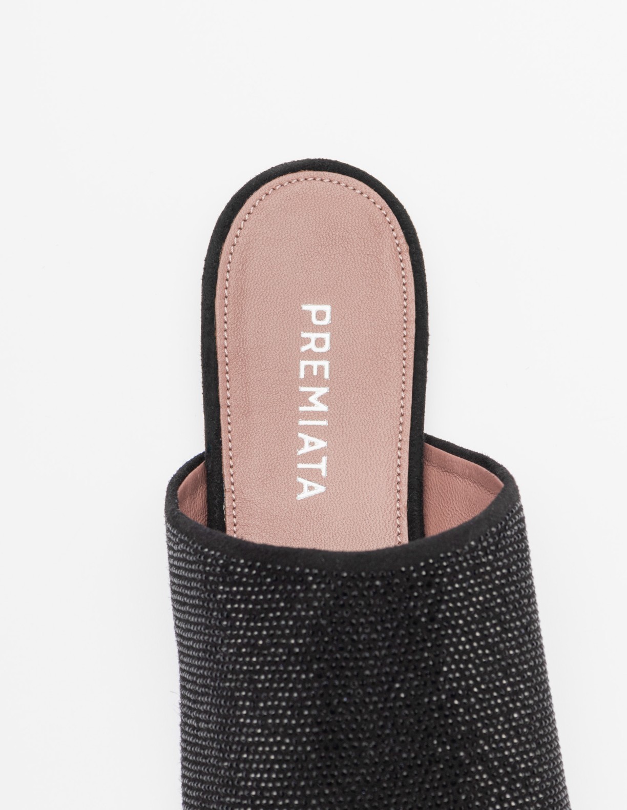 Premiata Rhinestone-embellished Mules In Black