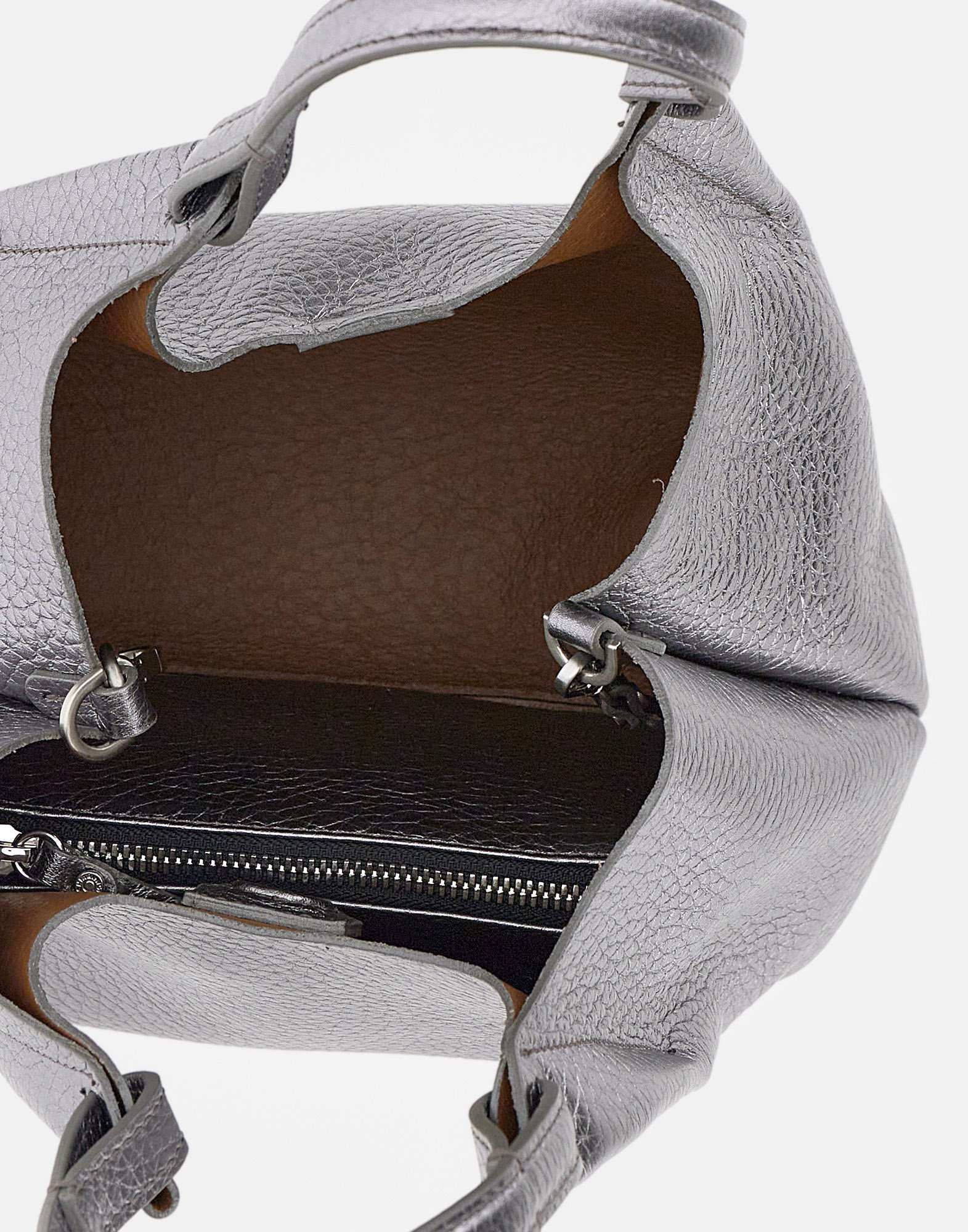 Gianni Chiarini Dua Tote Bag In Gray