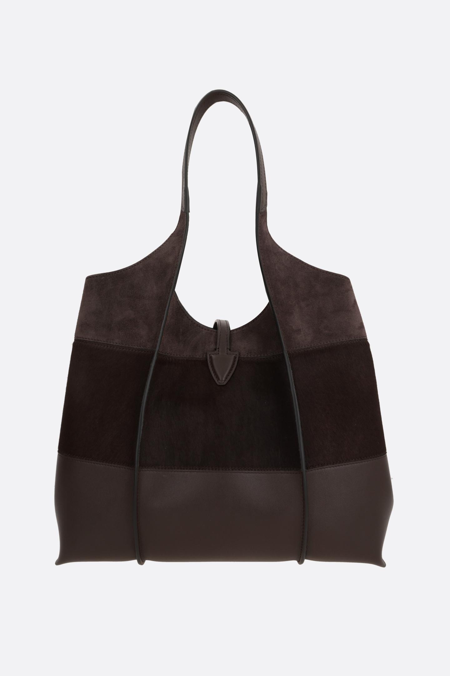 Tod's T Timeless Panelled Tote Bag