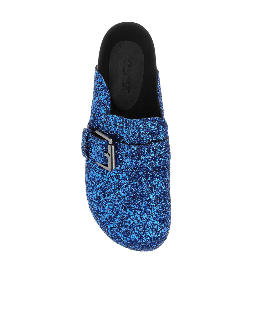 Philosophy Di Lorenzo Serafini Sparkling Round Toe Slippers In Blue