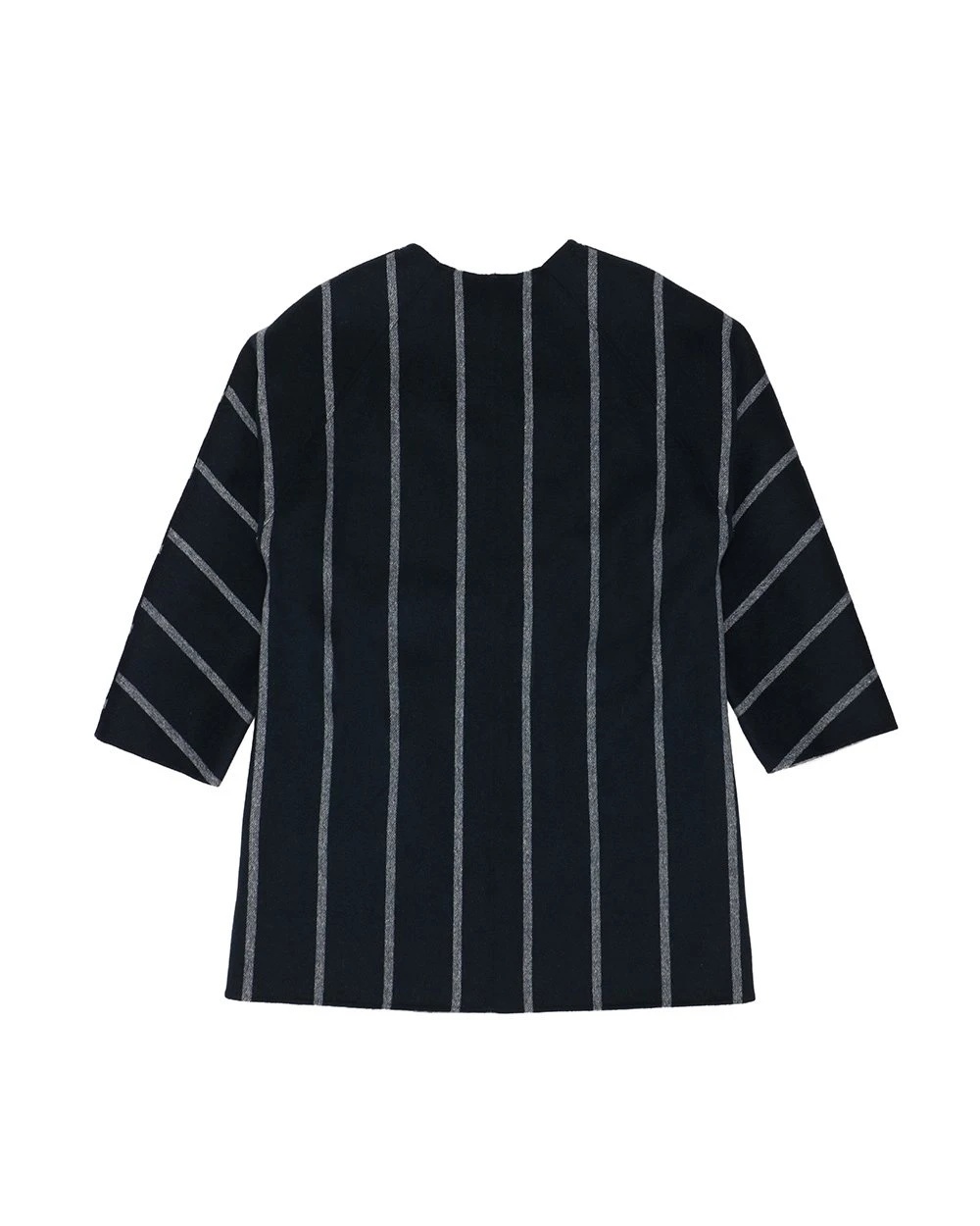 Max Mara Striped Blouse In Blue