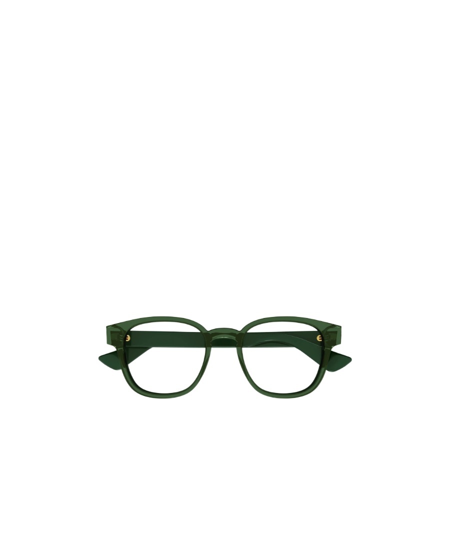 Gucci Rectangle Frame Optical Glasses In Green