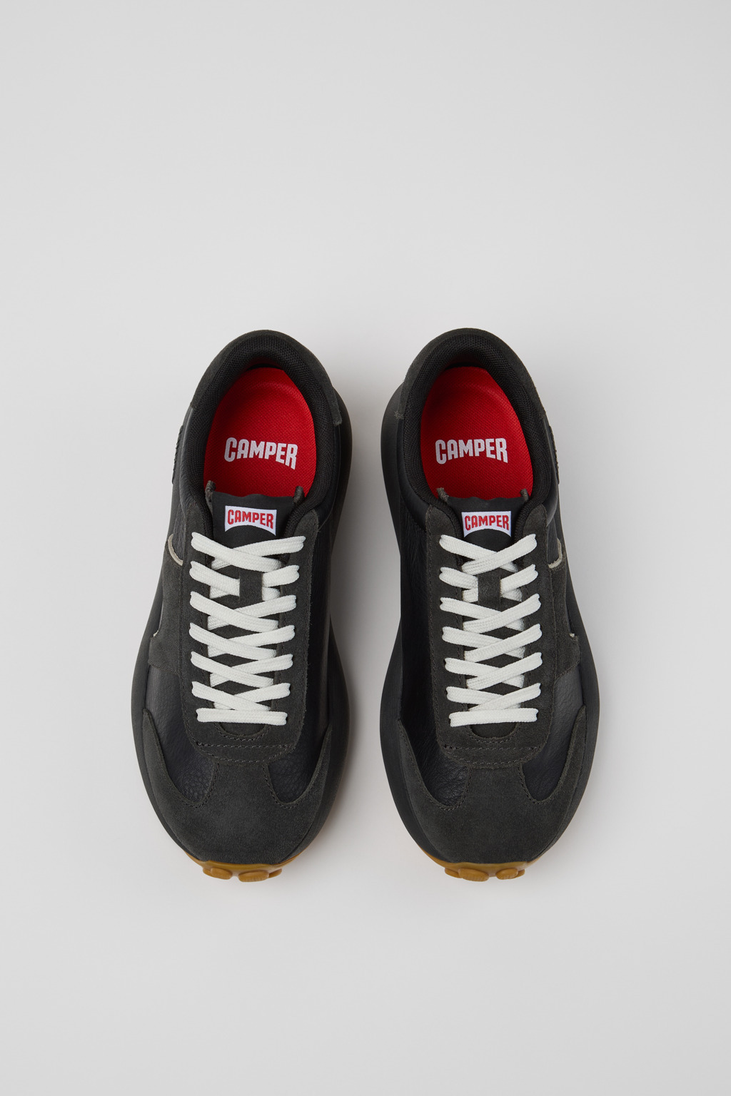Camper Round-toe Sneakers In Black