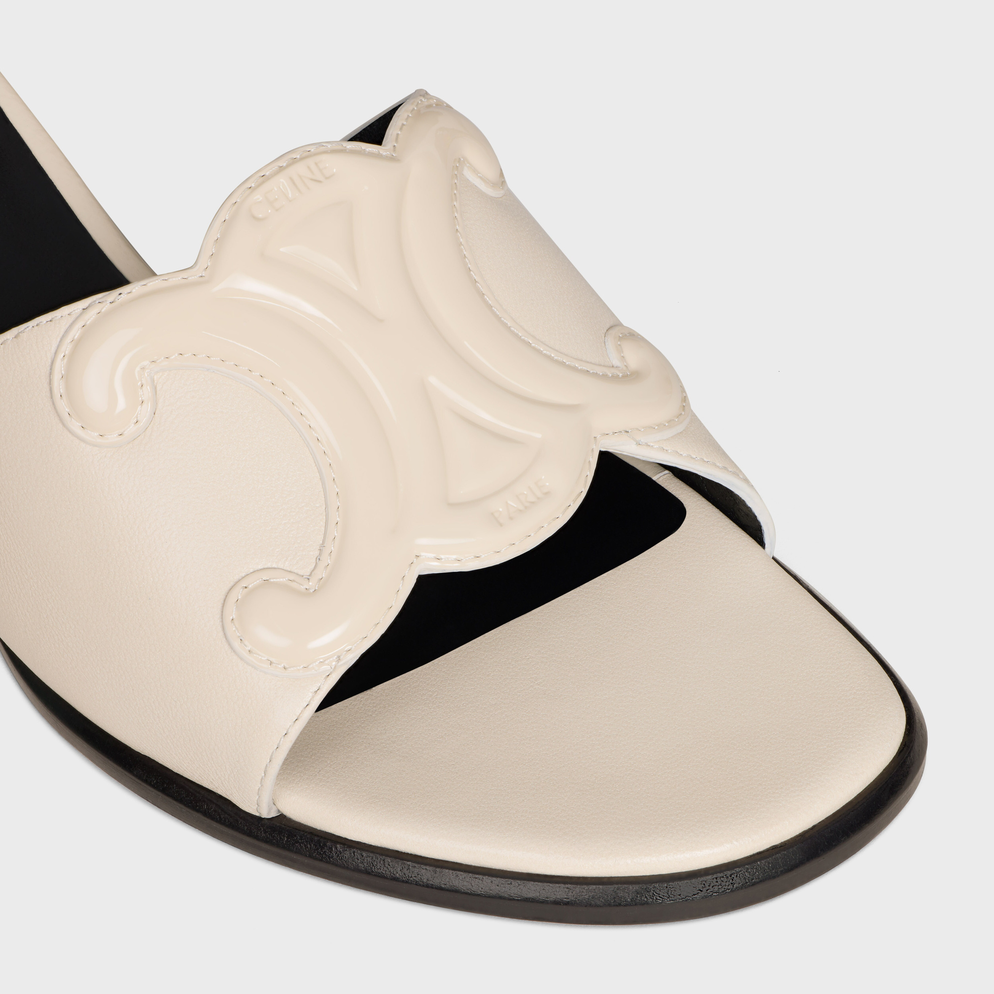 Celine Open-toed High-heeled Sandals In Nude