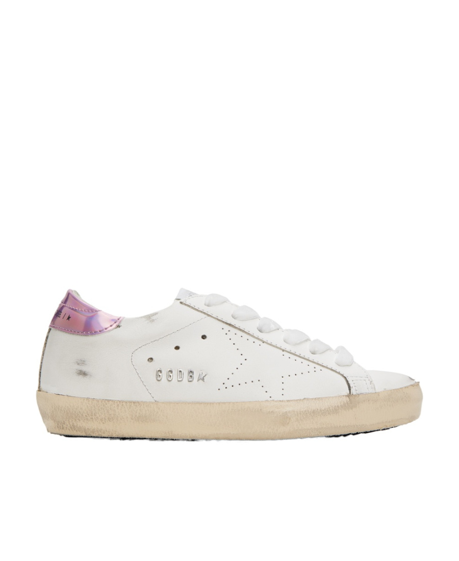 Golden Goose Ssense Exclusive White Super-star Sneakers In White