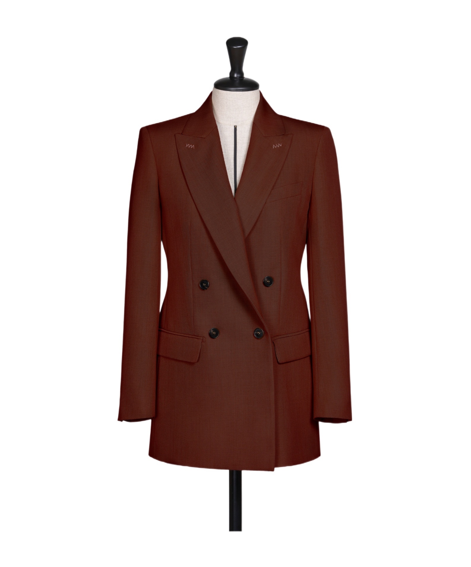 Max Mara Wool Blazer In Brown
