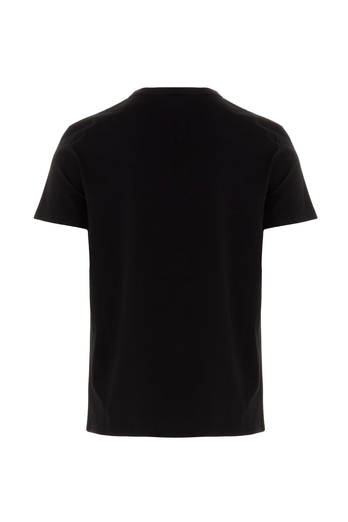 Alexander Mcqueen Logo-print Short Sleeve T-shirt In Black