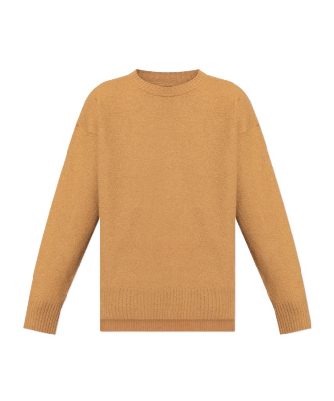 Jil Sander Wool Sweater In Kakhi