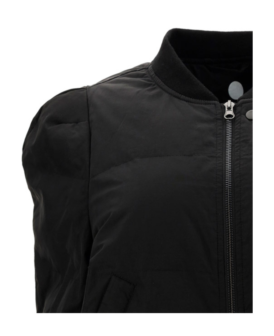 Isabel Marant Étoile Padded Bomber Jacket In Black