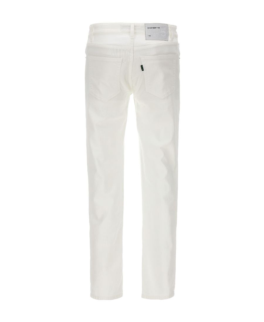Department 5 Skeith Stretch Denim Jeans Zip In White