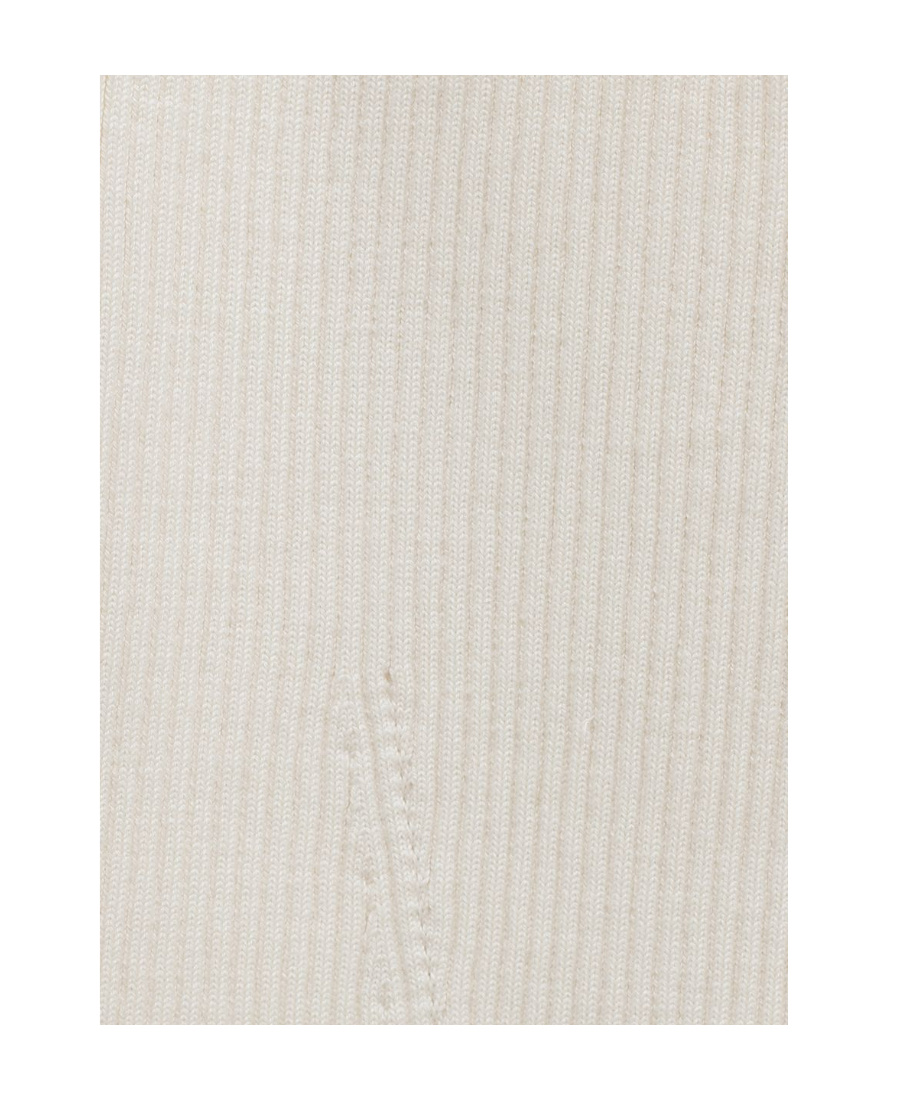 Chloé Ribbed Halter Vest In White