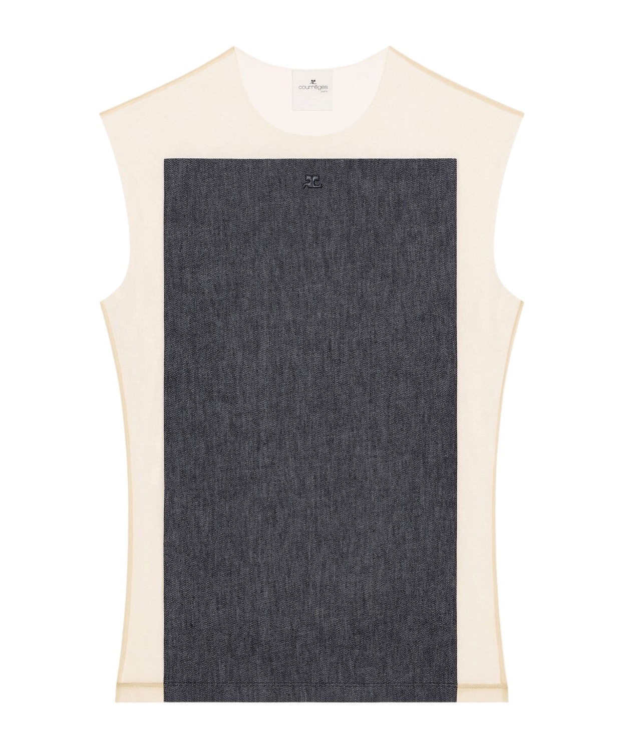 Courrèges T-shirts And Polos In Gray