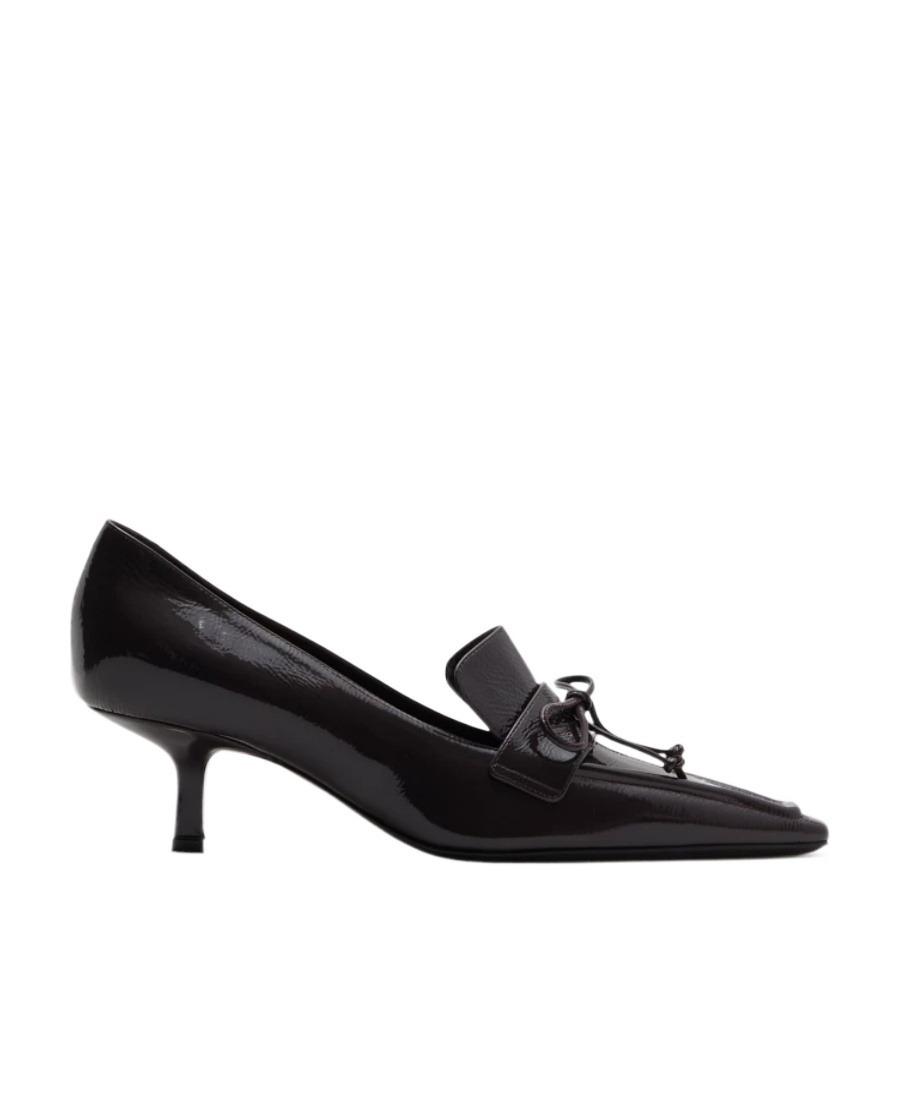 Burberry Storm 50mm Leather Pumps In Black