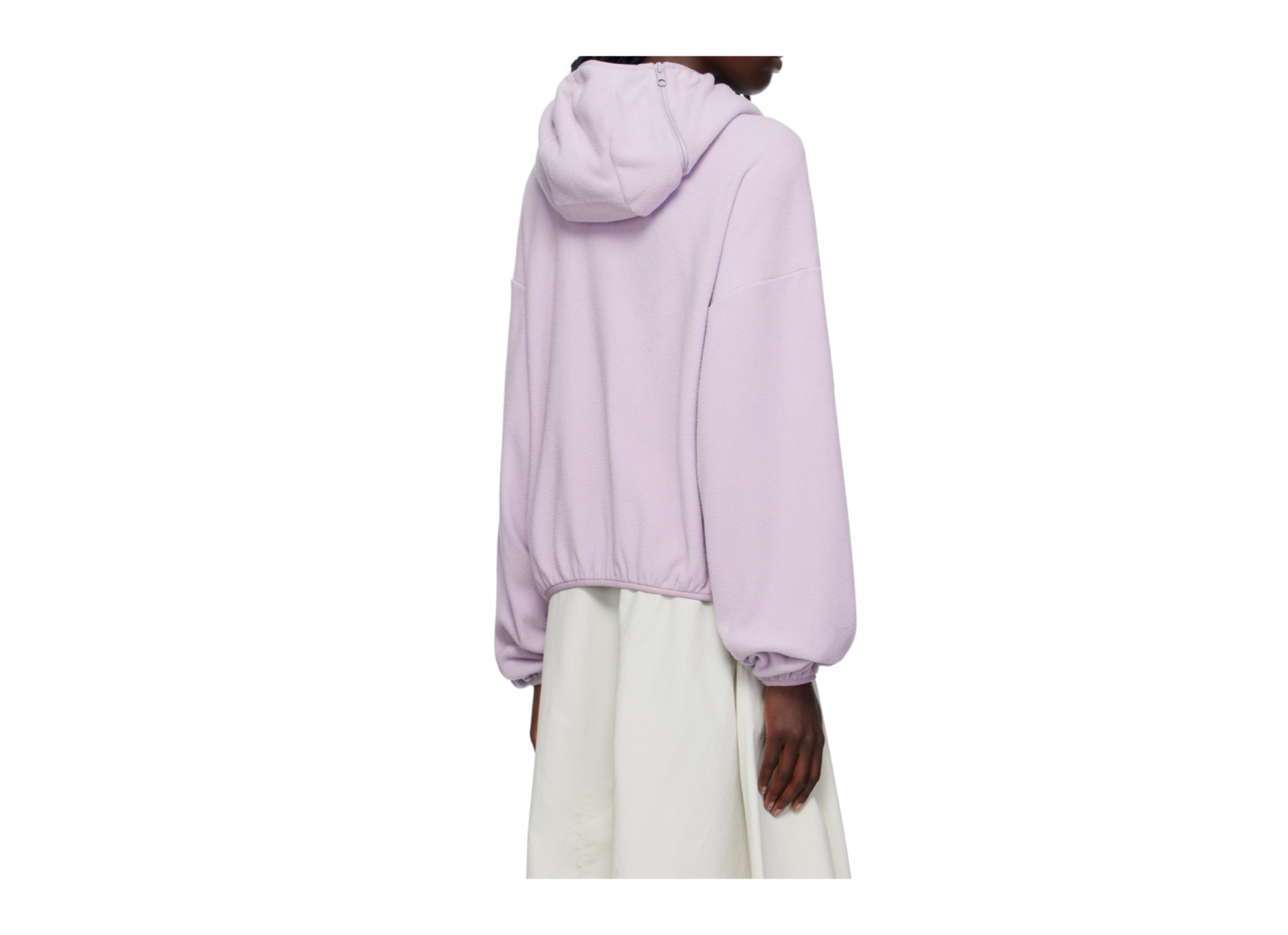 Post Archive Faction (paf) Ssense Exclusive Purple Hoodie