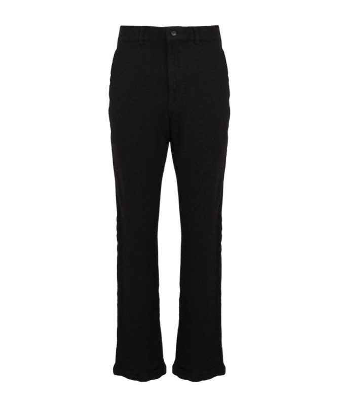 Comme Des Garçons Belt Loops Slacks In Black