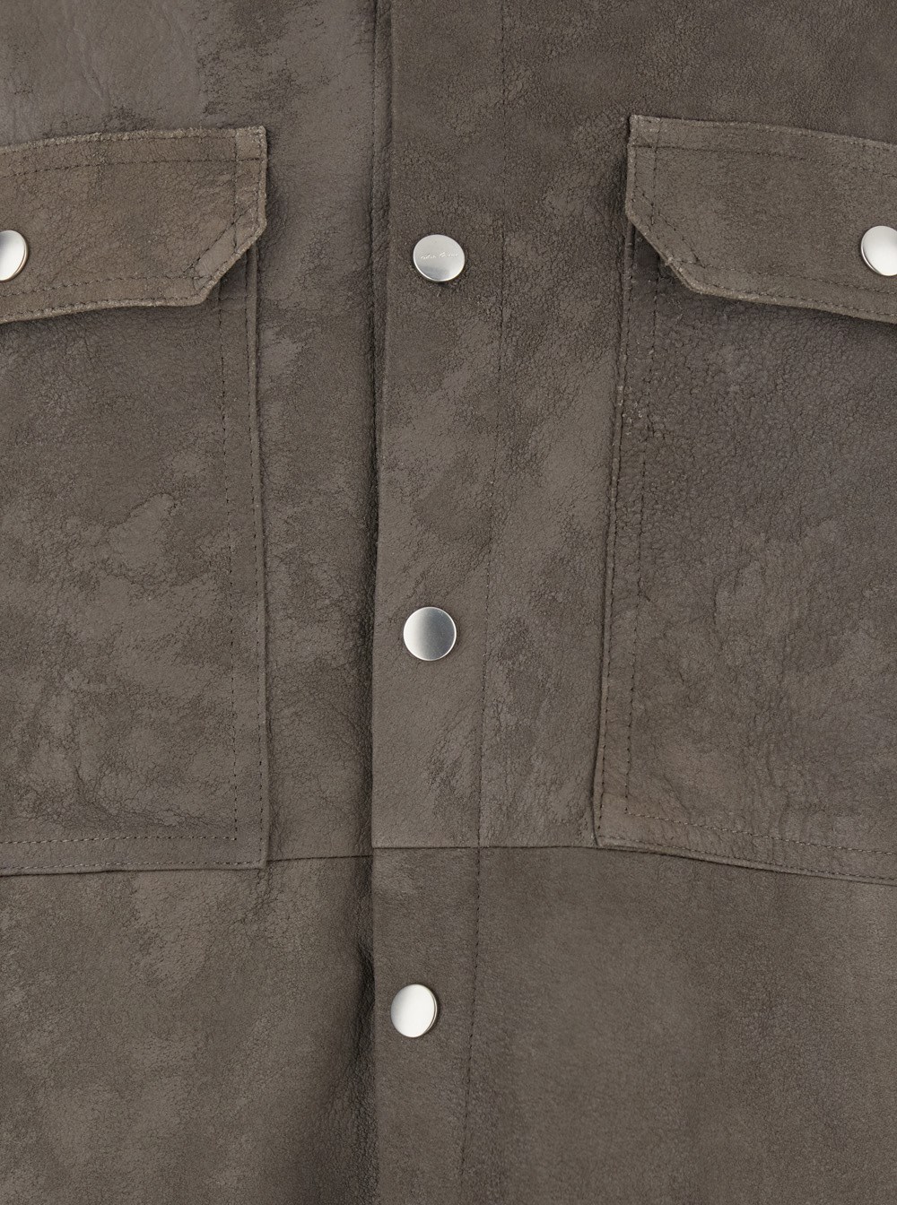 Rick Owens Long Sleeve Casual Jacket In Green