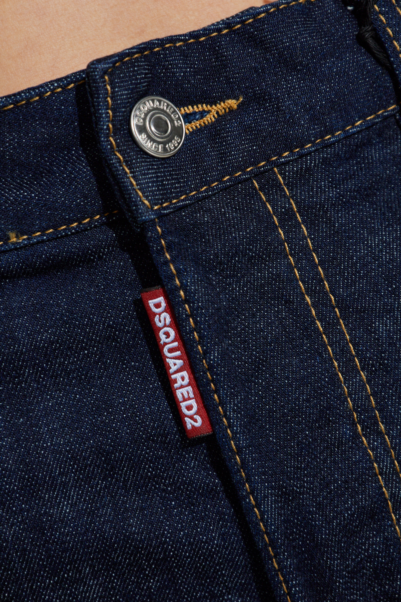 Dsquared2 Straight-leg Jeans In Blue