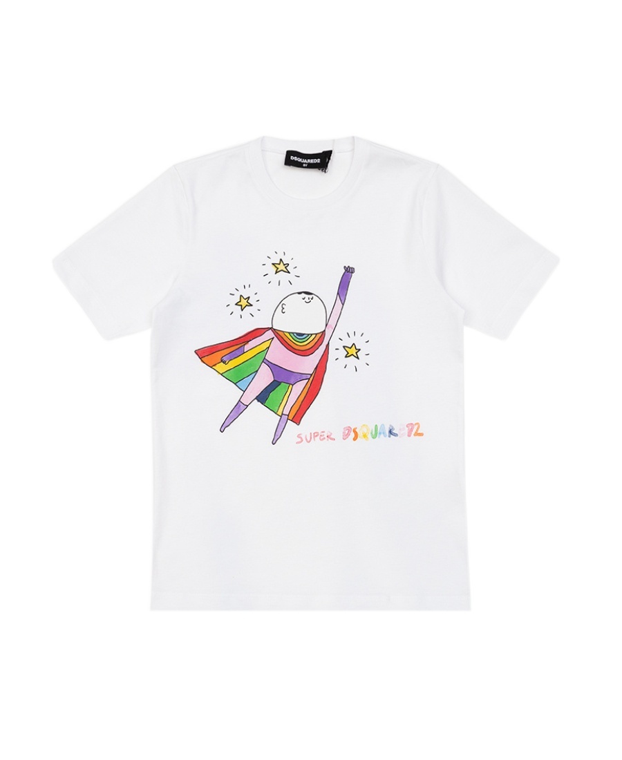 Dsquared2 Logo T-shirt In White