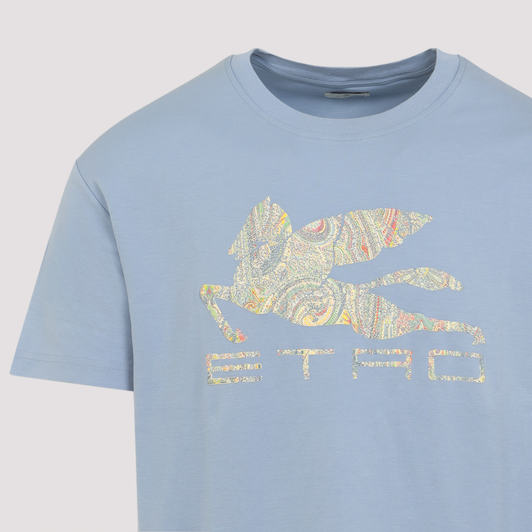 Etro Cotton T-shirt With Logo Print