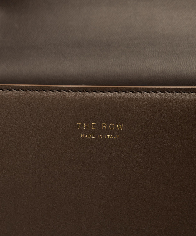 The Row Logo Shoulder Bag In Brown