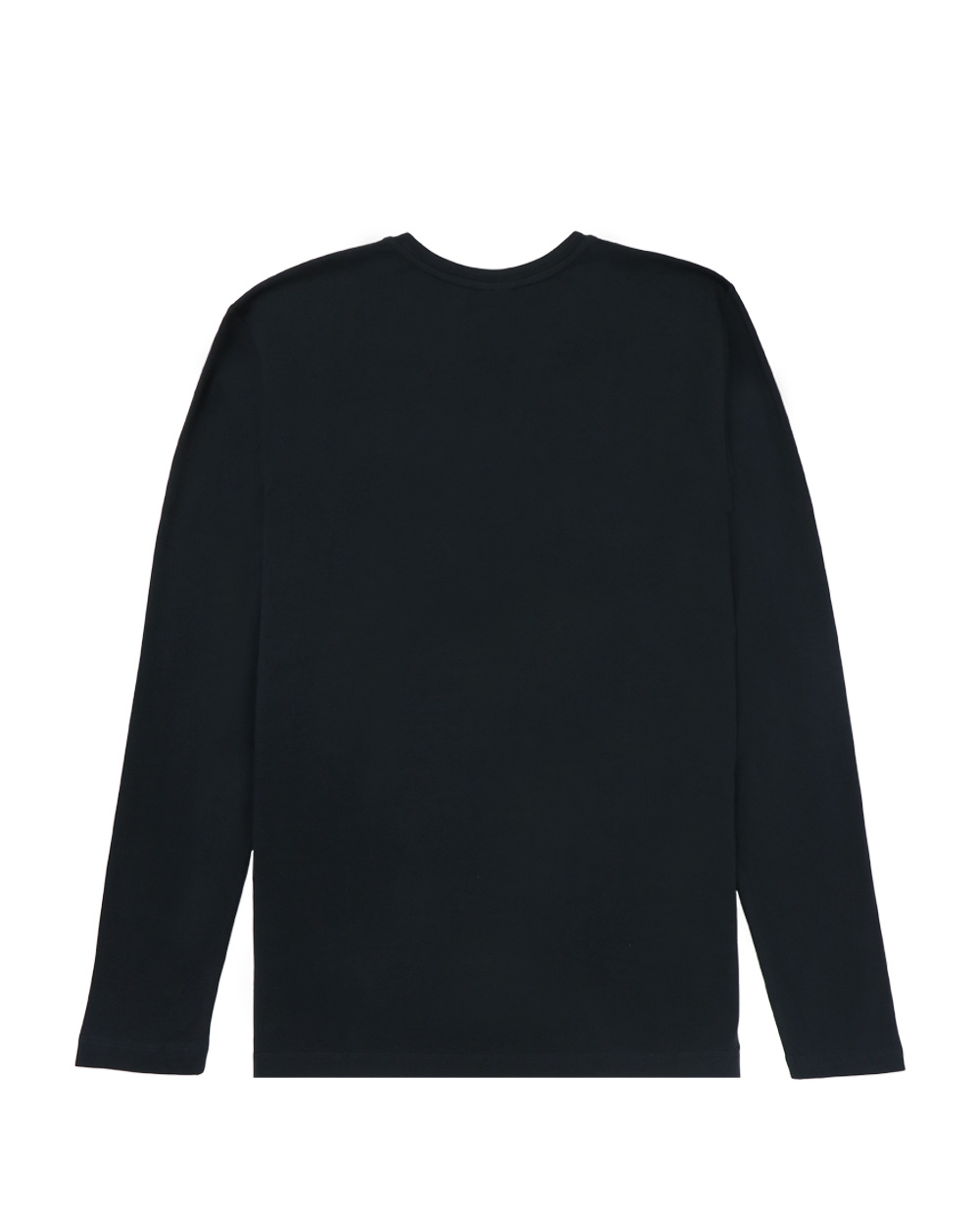 ARMANI COLLEZIONI DARK GRAY LOGO LONG-SLEEVED T-SHIRT