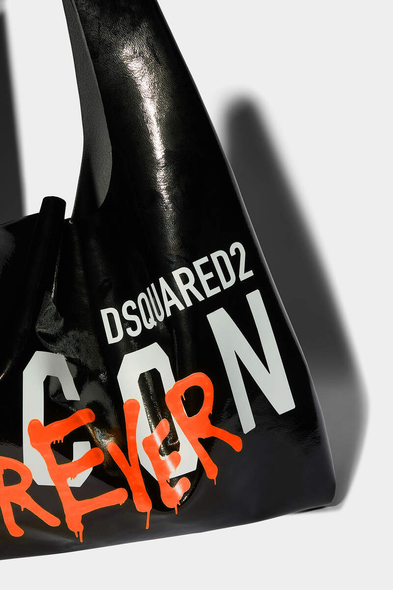 Dsquared2 Icon Forever Handbag In Black