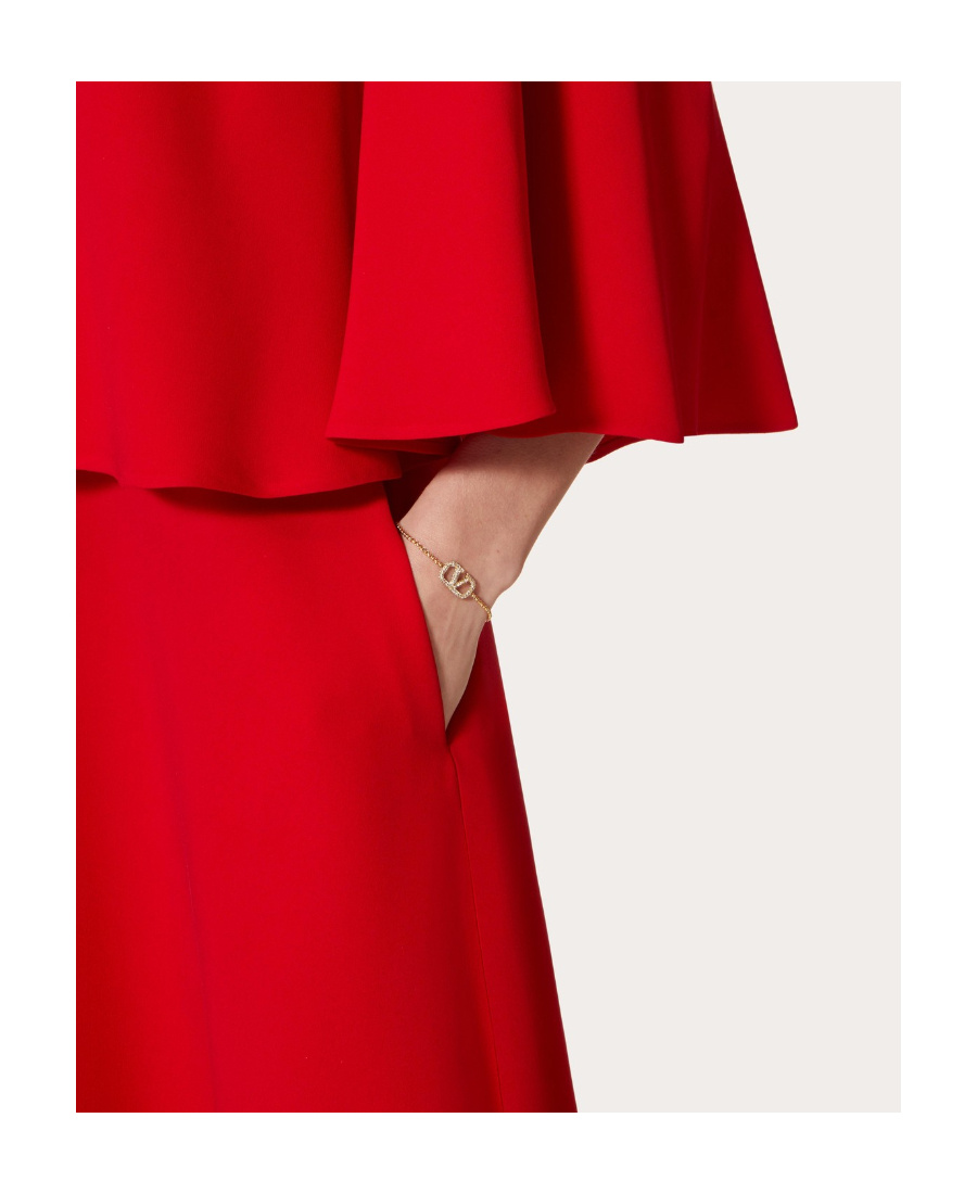 Valentino Vlogo Signature Bracelet In Yellow