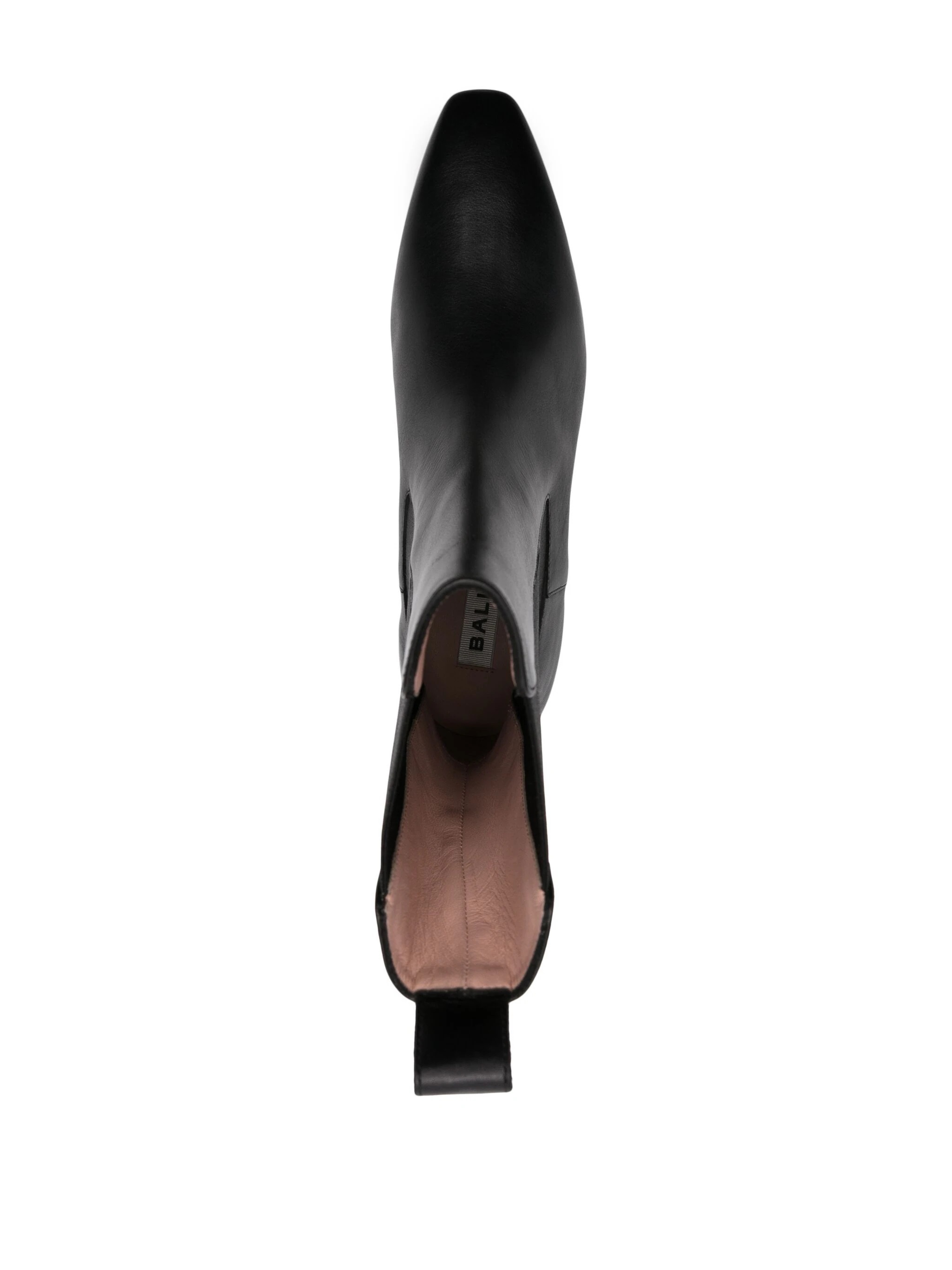 Bally Pointed Short Boots In Black