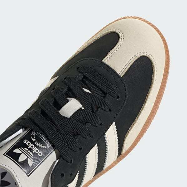 Shop Adidas Originals Samba Sneakers In Black