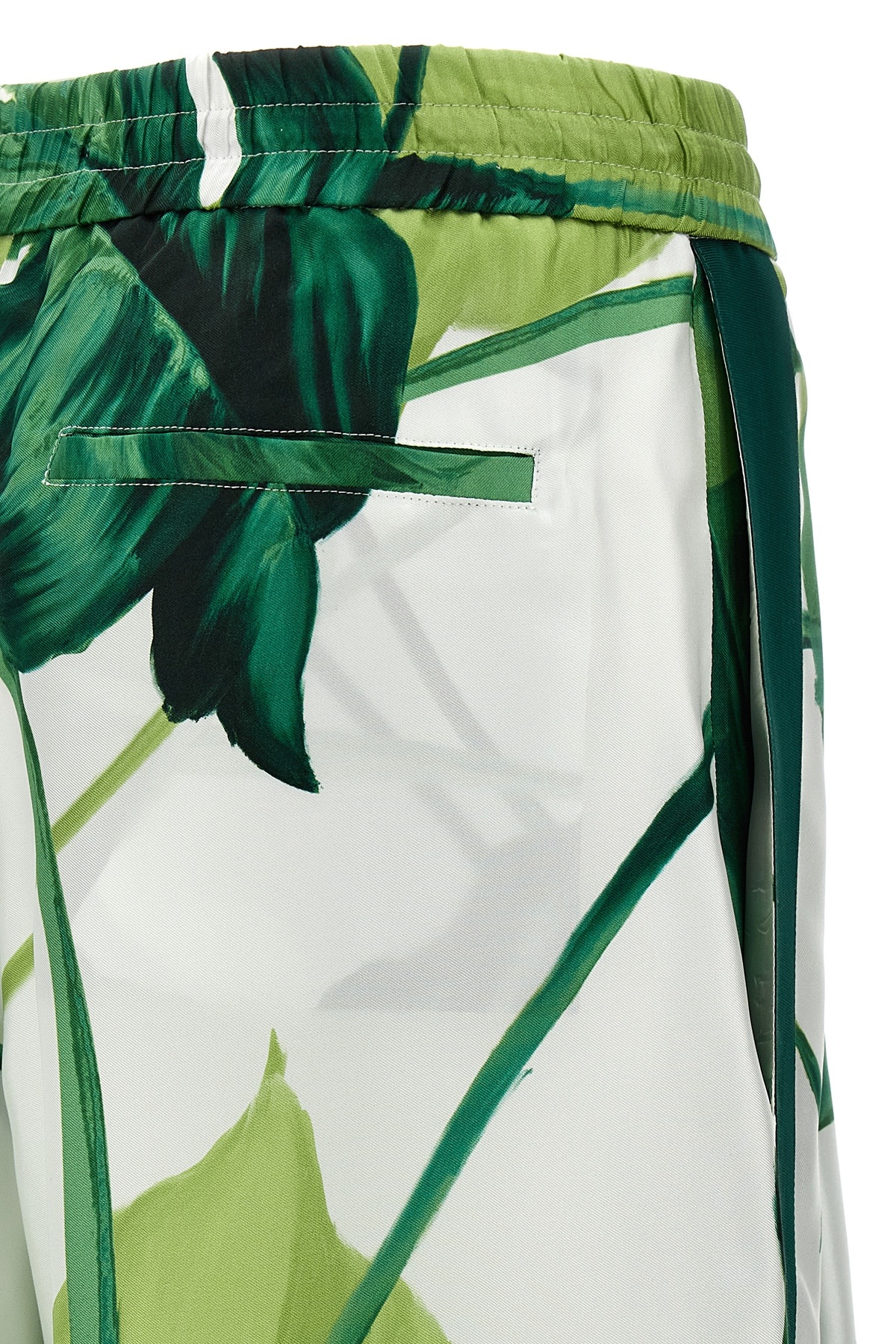 F.r.s For Restless Sleepers Printed Casual Pants In Green