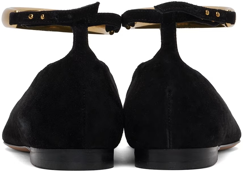 Isabel Marant Leanor Ballet Flats In Black