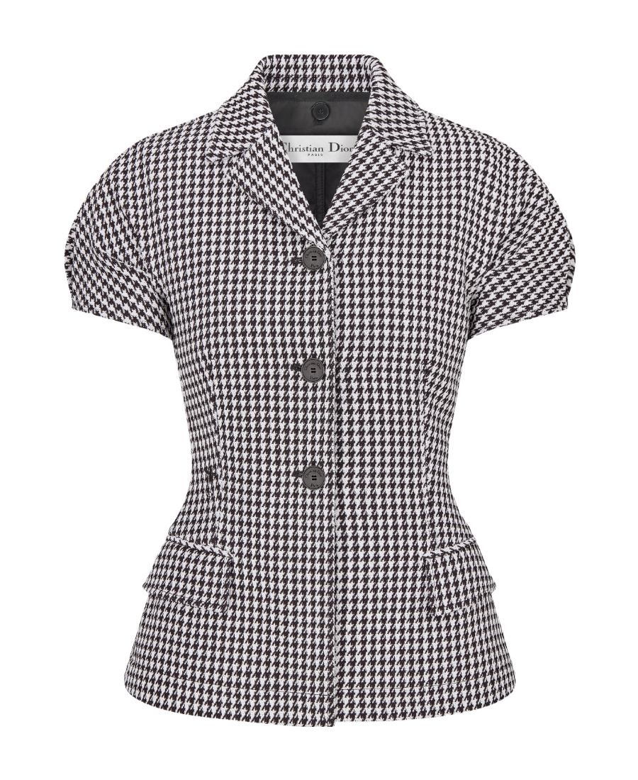 DIOR 2-IN-1 JACKET WITH PUFF SLEEVES