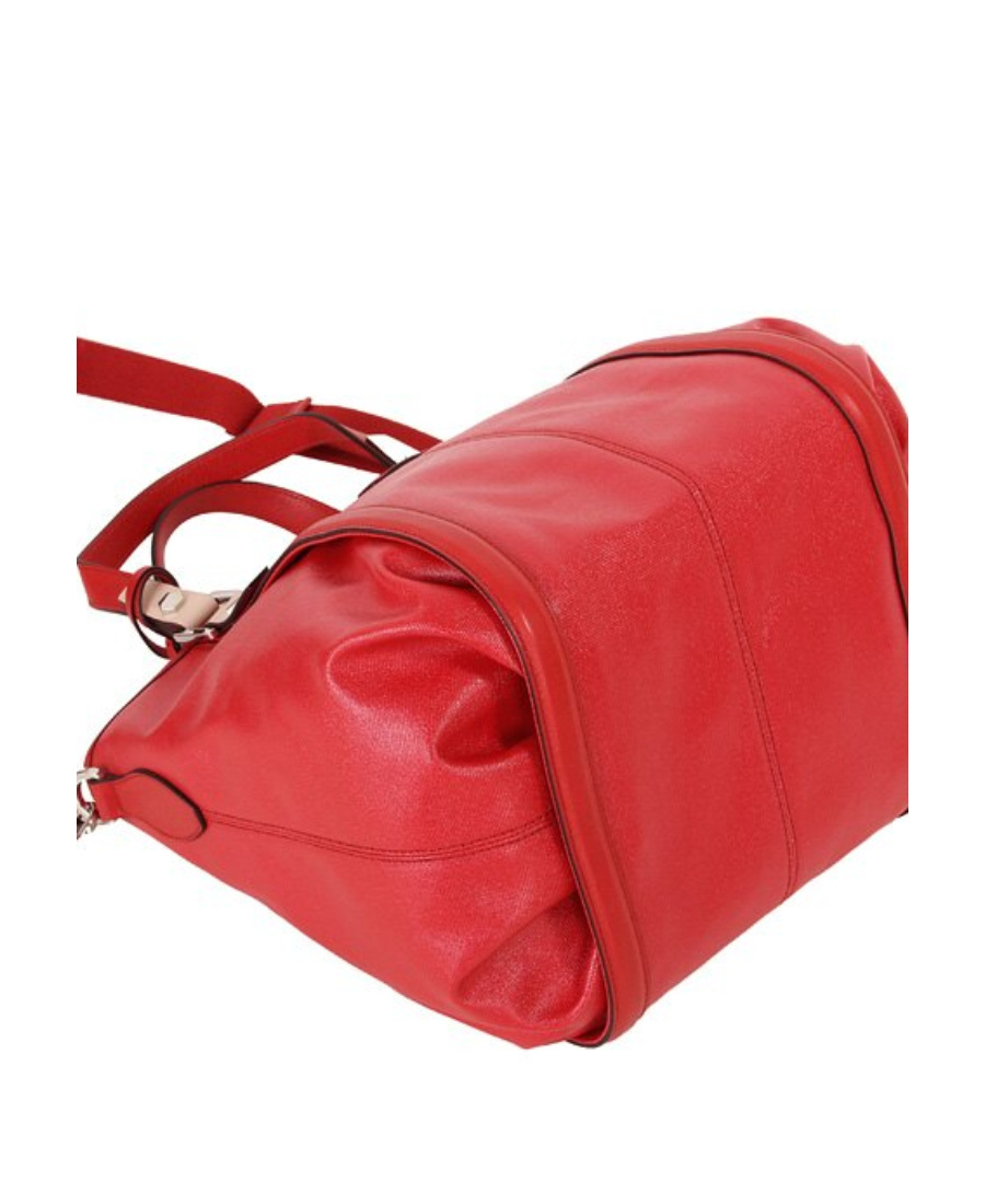 TOD'S DOUBLE HANDLE AND ONE SHOULDER BAG 