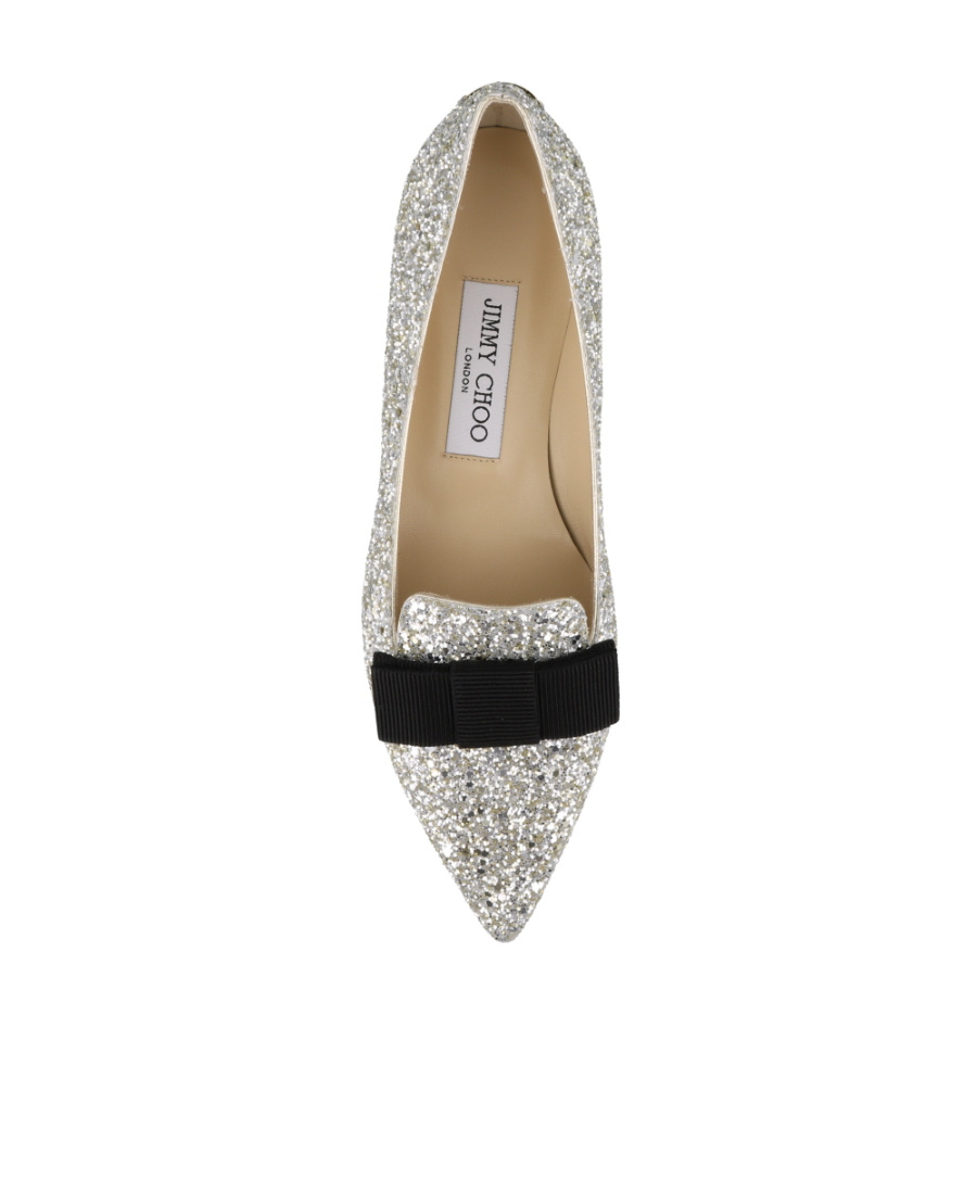 Jimmy Choo Gala Ballerina Flats Women In Gray