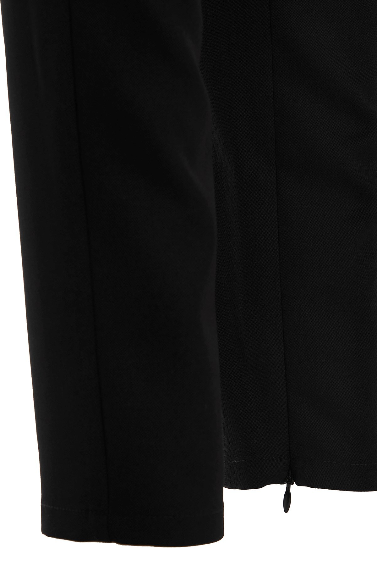 BALMAIN SKINNY CUT BLACK GRAIN DE POUDRE PANTS 