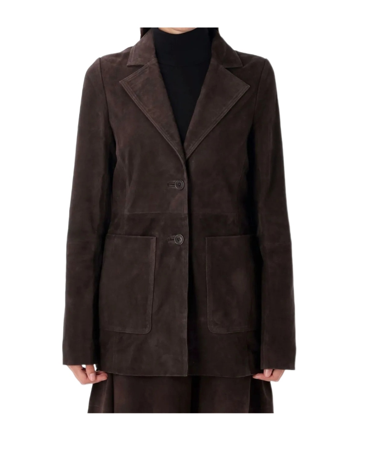 Rohe Long-sleeved Suit Jacket In Brown