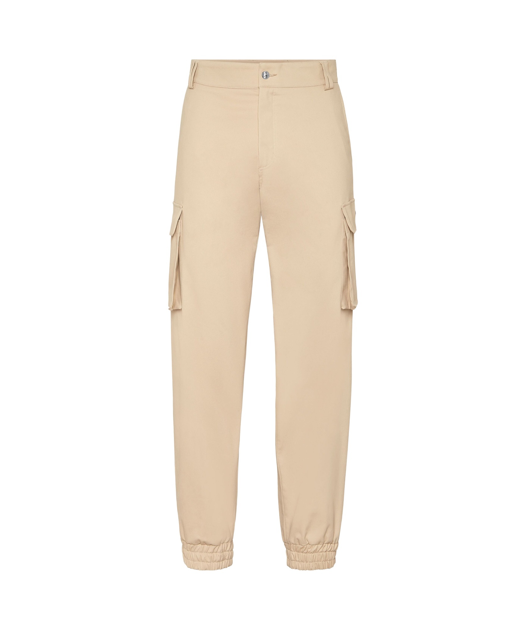 PHILIPP PLEIN LOGO-PLAQUE CARGO PANTS