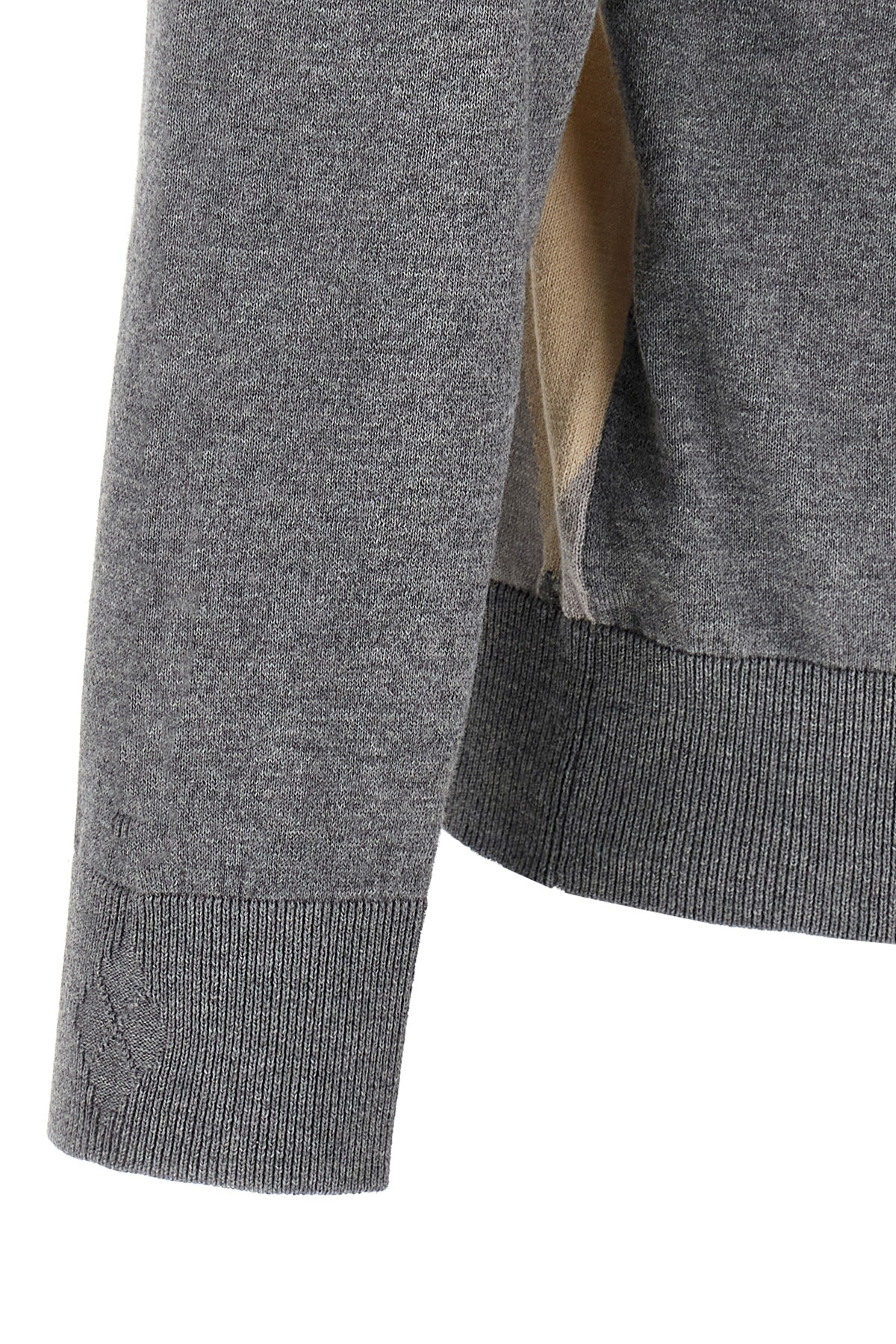 Ballantyne Argyle Sweaters And Cardigans In Gray