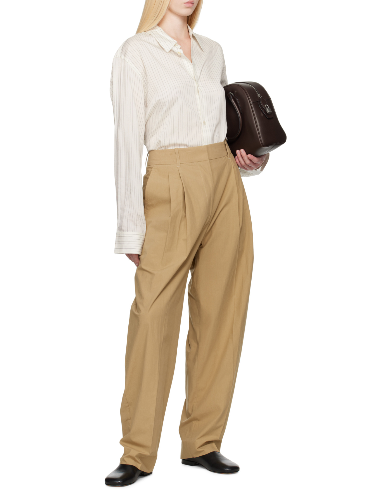 Studio Nicholson Striped Silk Shirt