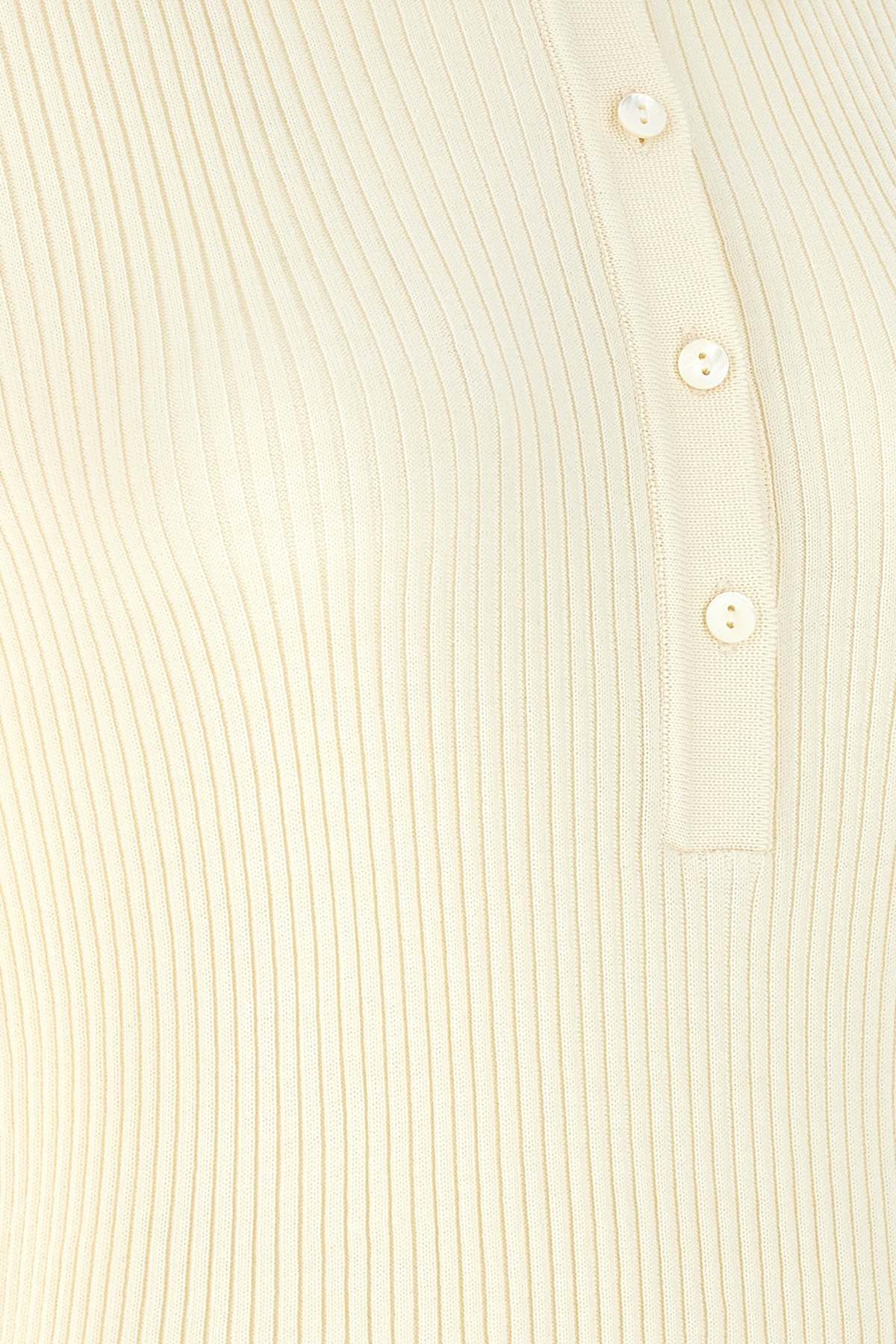 Apc A.p.c. Fitted White Polo Shirt With Classic Collar In Neutral