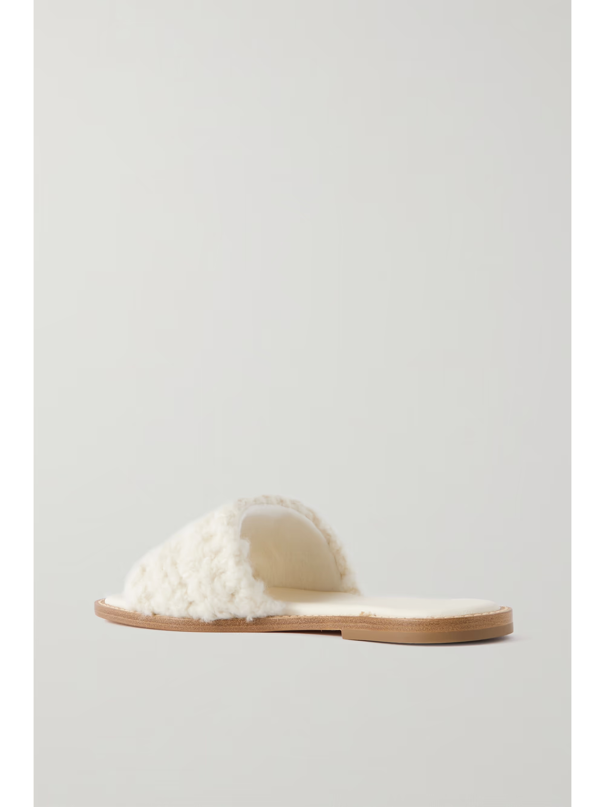 Gabriela Hearst Ballast Slippers In White