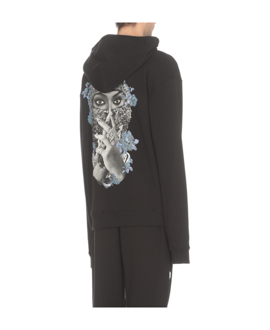 Ih Nom Uh Nit Mask Authentic Hoodie In Black