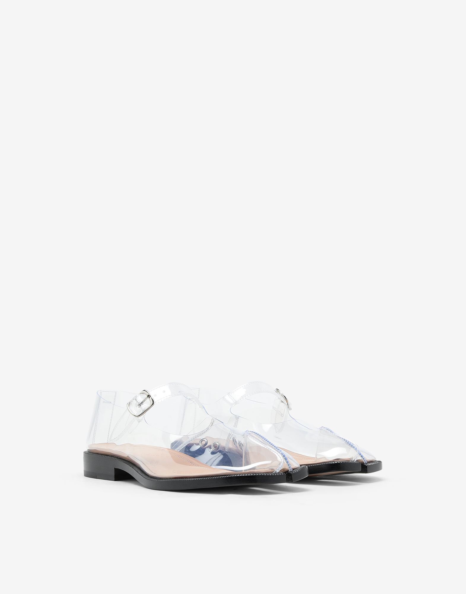 MAISON MARGIELA SHEER TABI-TOE SANDALS