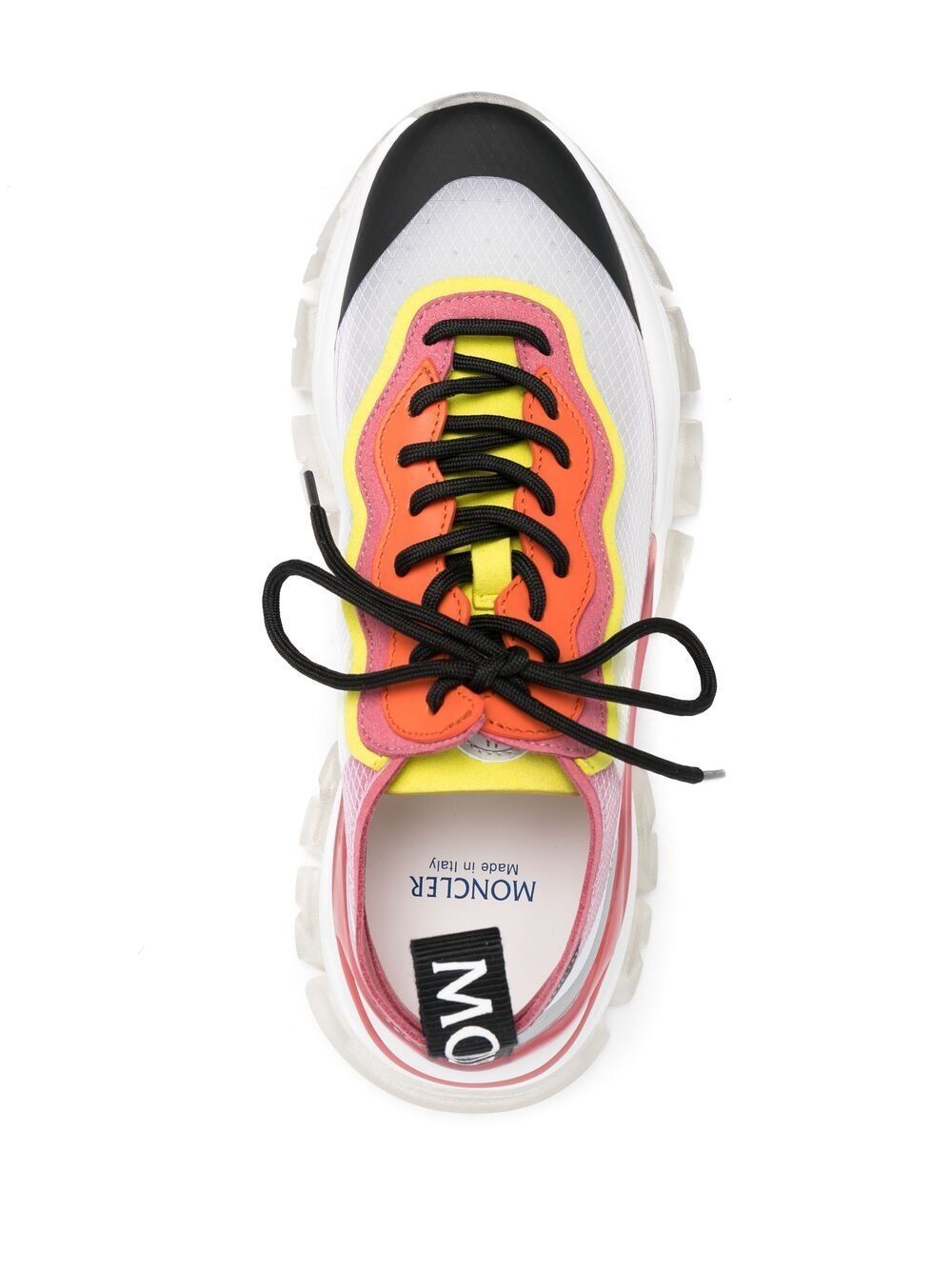 Moncler Leave No Trace Low-top Sneakers In Multicolor