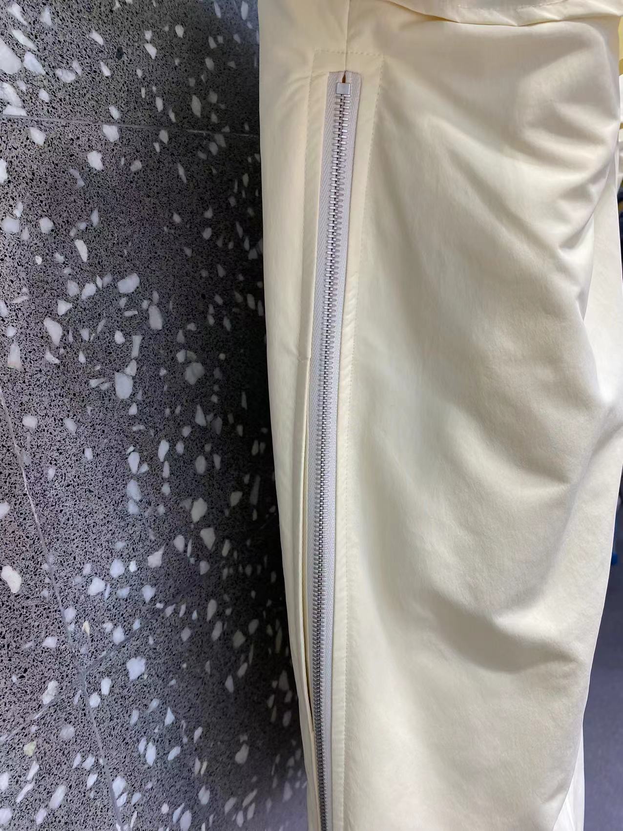 Jil Sander High-neck Padded Coat In White